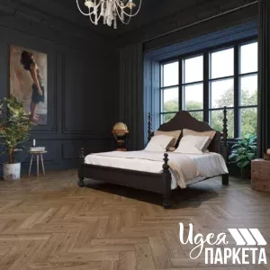 LVT INVICTUS MAXIMUS DB HERRINGBONE HIGHLAND OAK ROASTED 34, 749*150*2,5мм, уп.3,369м²