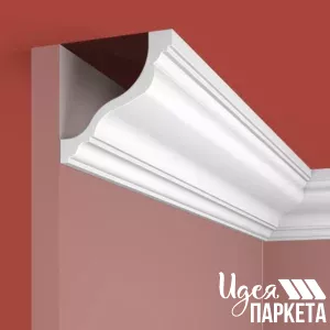 Cosca ПОТОЛОЧНЫЙ КАРНИЗ KX027, 80Х80, ЭКОПОЛИМЕР