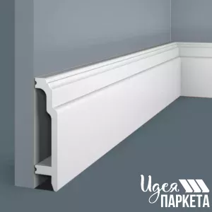 Cosca Напольный плинтус PX003, 102Х24, ЭКОПОЛИМЕР